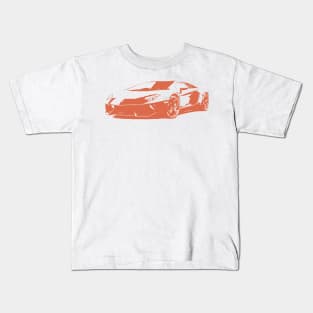 Lamborghini Aventador Chartreuse Kids T-Shirt